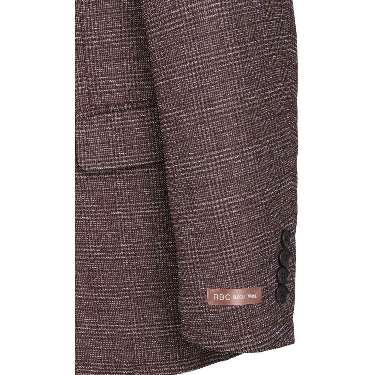 スーツセレクト 【WEB限定/OUTLET】【RBC】【春夏】2釦ジャケット/ブラウン×チェック ブラウン系(茶)