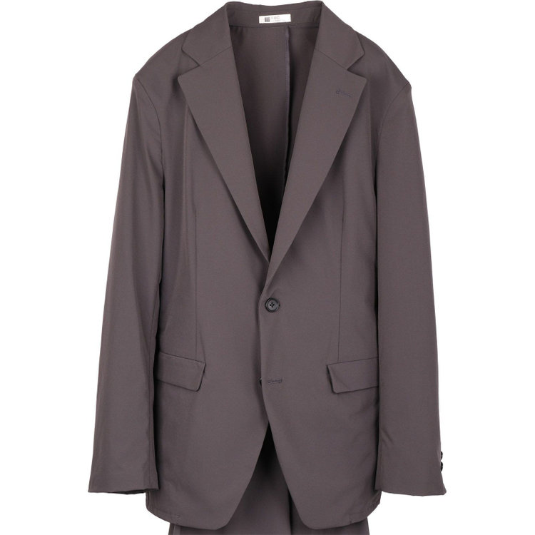 スーツセレクト 【WEB限定/OUTLET】【RBC】【春夏】2釦シングルスーツ 1タック/グレー/ドローコード&ウエストシャーリング/※パンツ裾上げ済仕様 グレー系(灰)