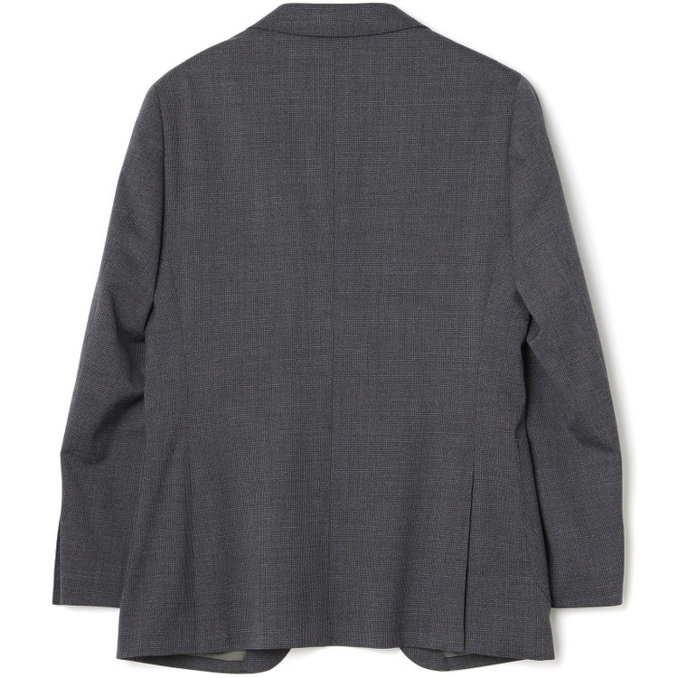 シルバーライン 【4S CROSS】【年間】セットアップジャケット/グレー×ハウンドトゥース/パッチポケット グレー中間