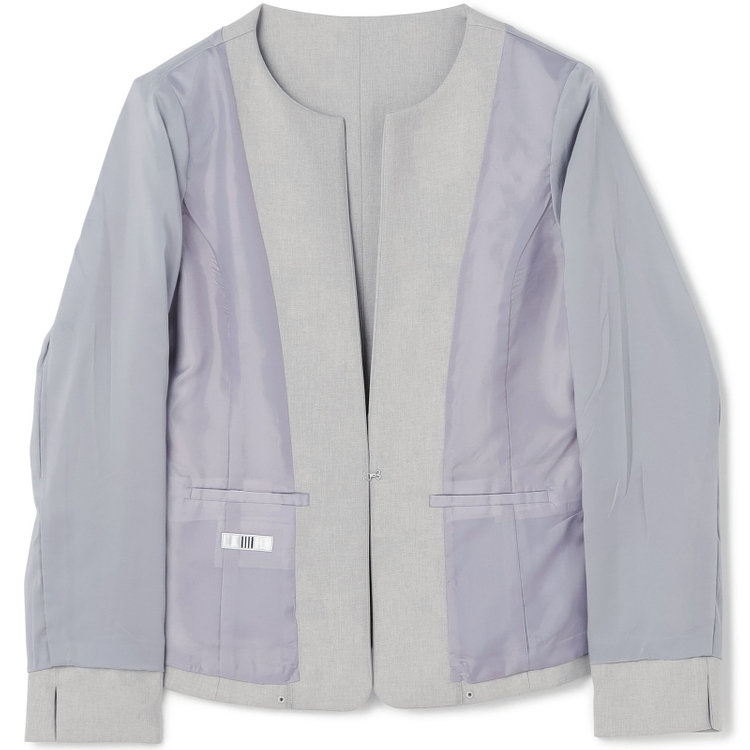 シルバーライン 【SL】【年間】キーカラージャケット/グレー/ウォッシャブル グレー中間