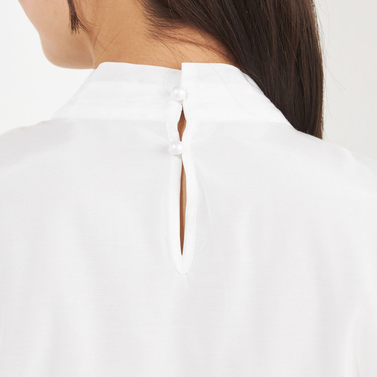 サマンサ 【SUIT SELECT×Samantha Thavasa】【長袖】リボンブラウス/ホワイト 白