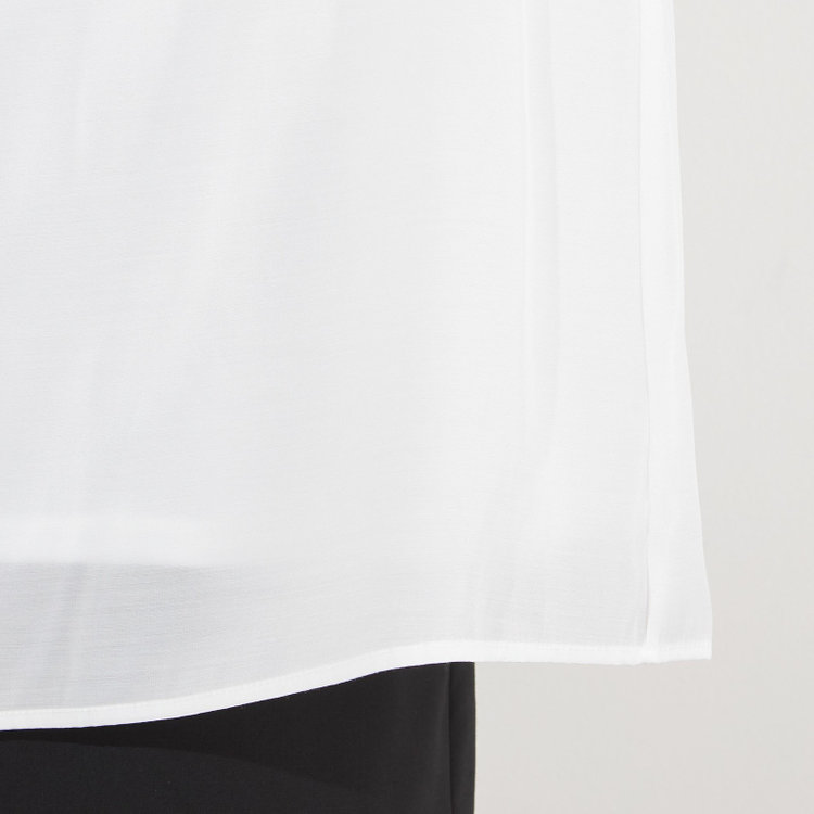 サマンサ 【SUIT SELECT×Samantha Thavasa】【長袖】リボンブラウス/ホワイト 白