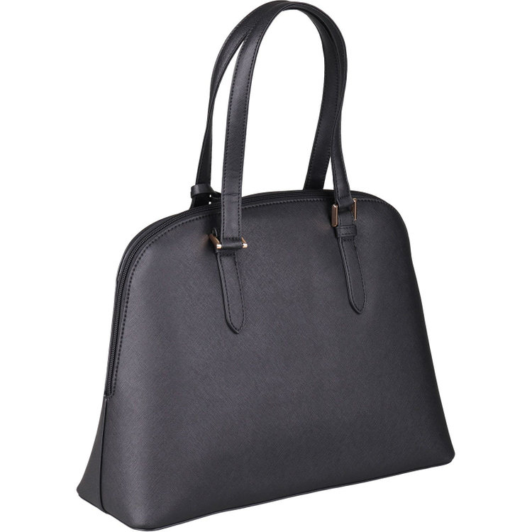 スーツセレクト ラウンドバッグ/ブラック/キーリングチャーム ブラック系(黒)