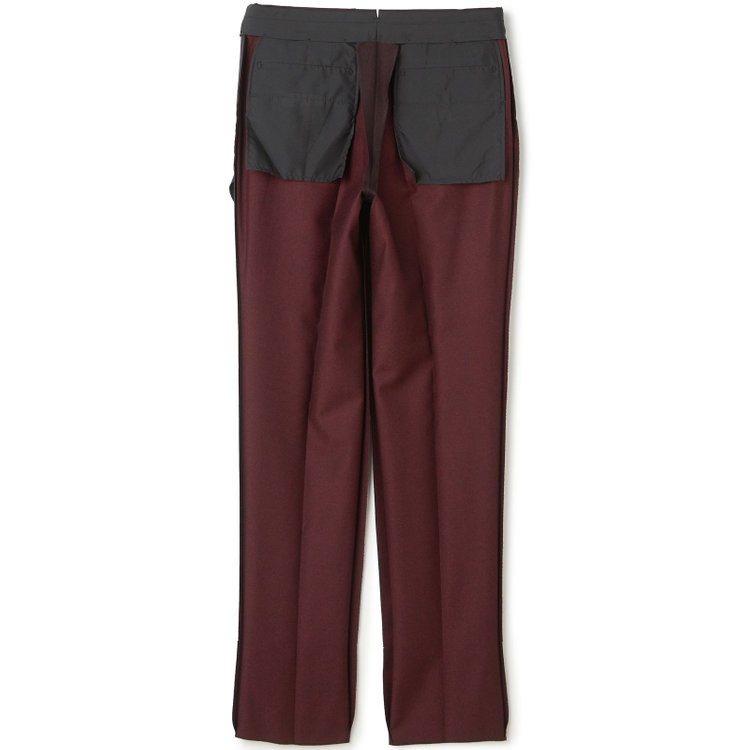 シルバーライン 【発送在庫あり】 【CLASSICO TAPERED】【秋冬】6釦2掛けダブルスーツ 2タック/ダークワイン/MARZOTTO/※裾上げ必要 赤濃色