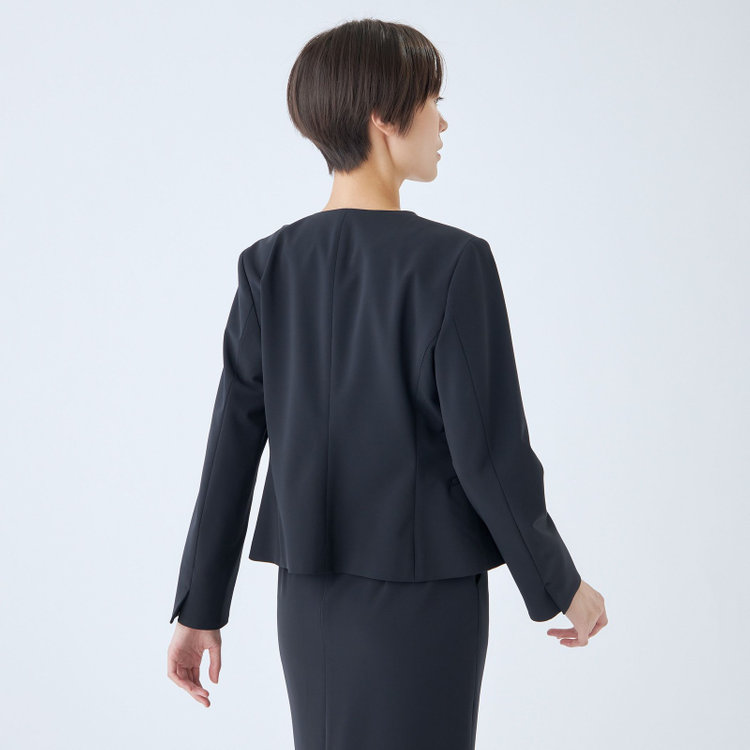 シルバーライン 【SL】【年間】キーカラージャケット/ネイビー/ウォッシャブル 紺中間