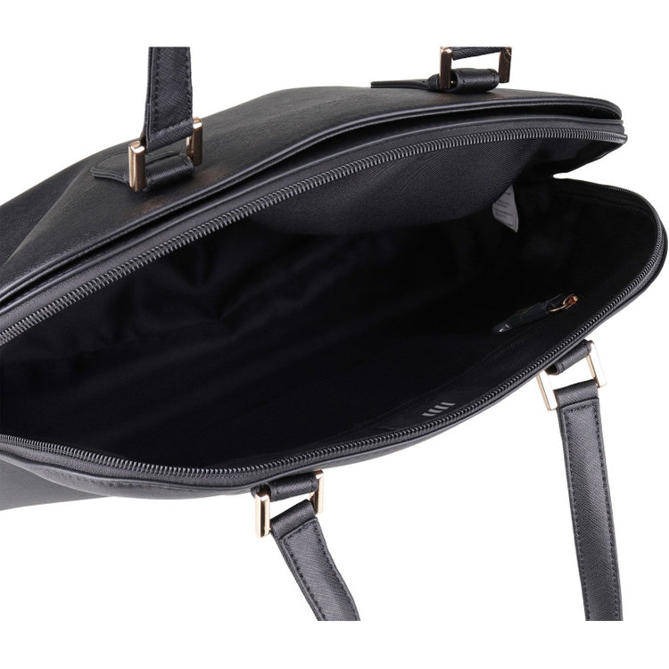 スーツセレクト ラウンドバッグ/ブラック/キーリングチャーム ブラック系(黒)