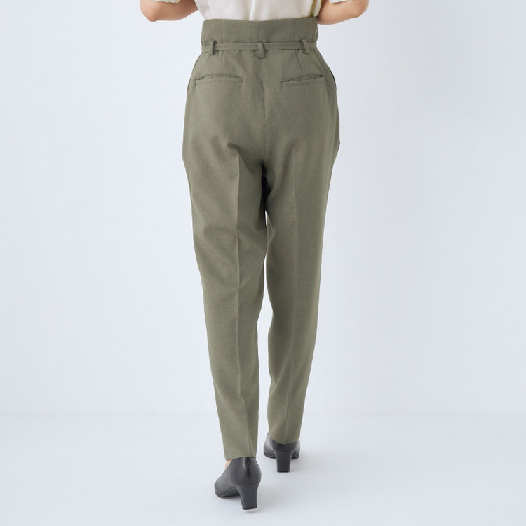 シルバーライン 【SILVER LINE】【【年間】1釦シングルパンツスーツ/グリーン/ウォッシャブル/Naturemier/※パンツ裾上げ済仕様 緑中間