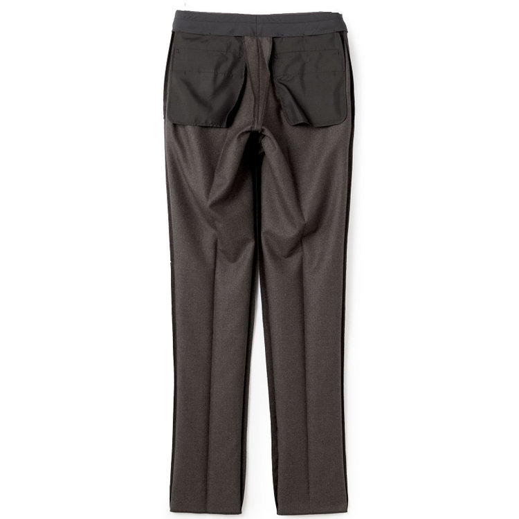 シルバーライン 【発送在庫あり】【CLASSICO TAPERED】【秋冬】2釦シングルスーツ 1タック/ブラウン/Ermenegildo Zegna LOOP woven in italy/※裾上げ必要 茶濃色