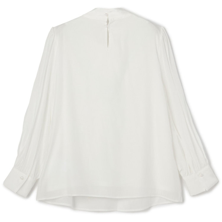 サマンサ 【SUIT SELECT×Samantha Thavasa】【長袖】リボンブラウス/ホワイト 白