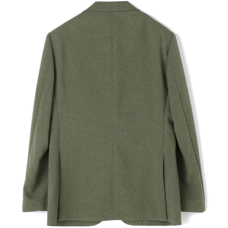 シルバーライン 【RBC】【春夏】3釦段返りシングルスーツ 2タック/カーキ/パッチポケット/ドローコード&ウエストシャーリング/※パンツ裾上げ済仕様 緑中間