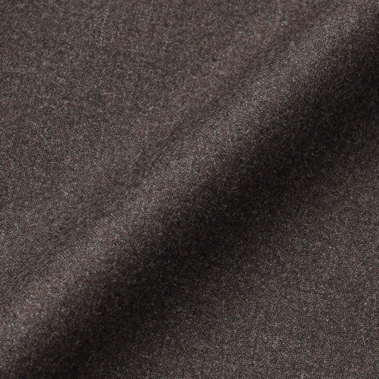 シルバーライン 【発送在庫あり】【CLASSICO TAPERED】【秋冬】2釦シングルスーツ 1タック/ブラウン/Ermenegildo Zegna LOOP woven in italy/※裾上げ必要 茶濃色