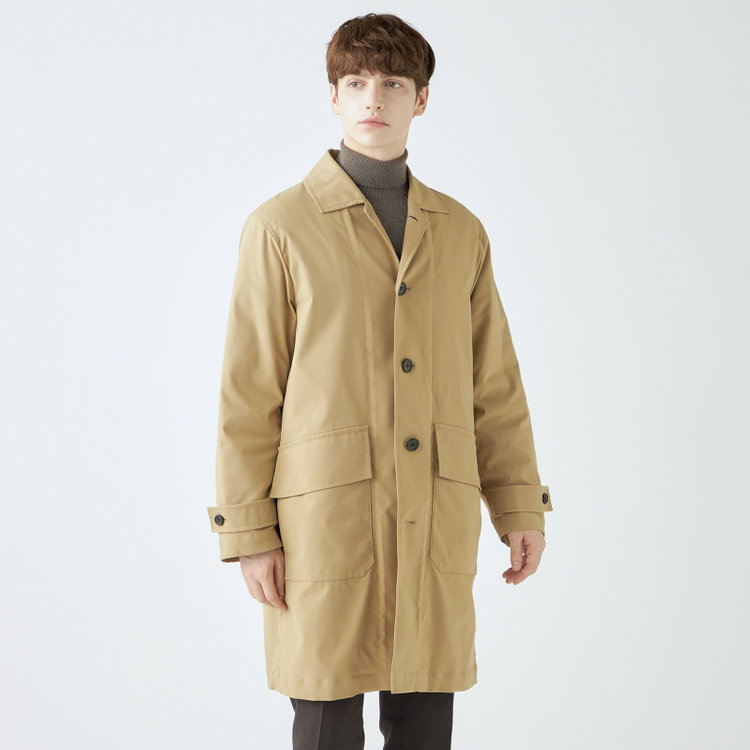 シルバーライン 【SL】ダウンライナーコート/サンドブラウン 茶淡色