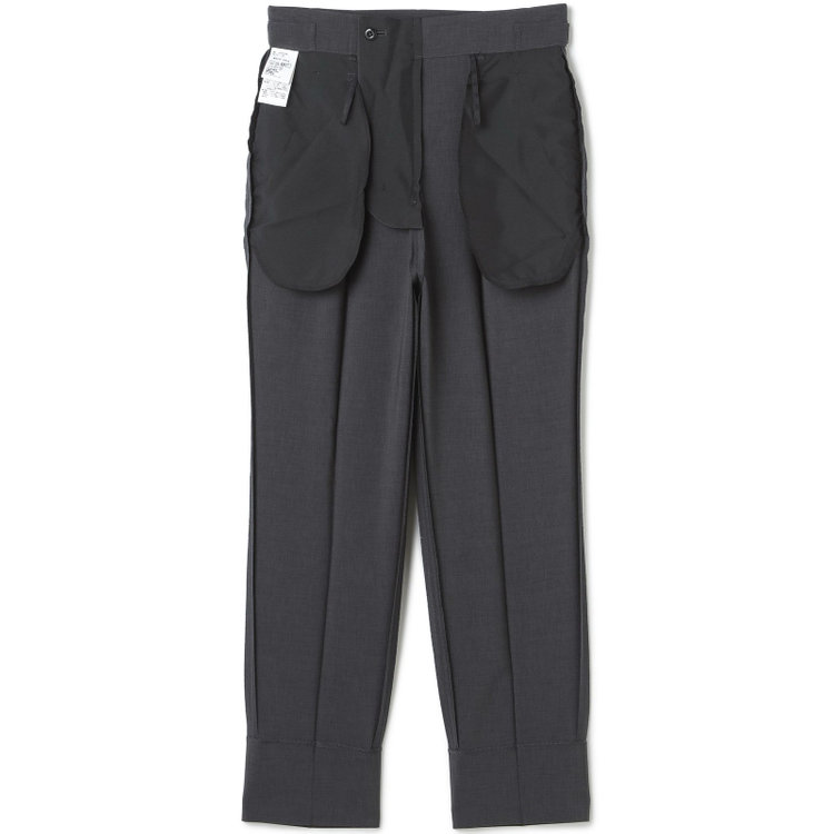 シルバーライン 【SL】【年間】2釦シングルパンツスーツ/グレー/ウォッシャブル/Naturemier/※パンツ裾上げ済仕様 グレー濃色