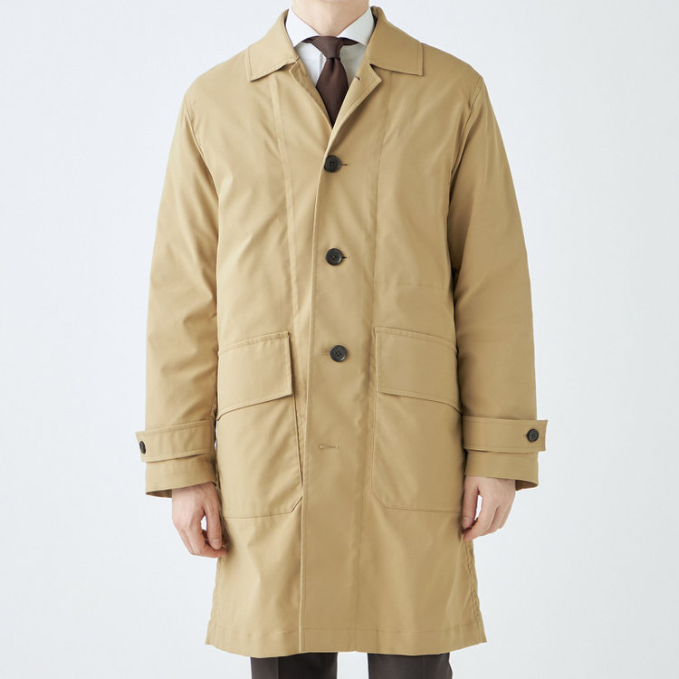 シルバーライン 【SL】ダウンライナーコート/サンドブラウン 茶淡色