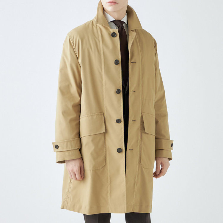 シルバーライン 【SL】ダウンライナーコート/サンドブラウン 茶淡色