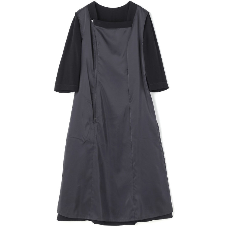 ソノタ 【SL】【年間】ノーカラー前開きアンサンブルレディースフォーマル 黒