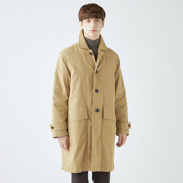 シルバーライン 【SL】ダウンライナーコート/サンドブラウン 茶淡色