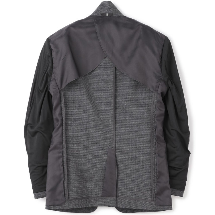 ブラックライン 【KSW】【春夏】スペアパンツ付き/2釦シングルスーツ 0タック/グレー/※裾上げ必要 グレー中間