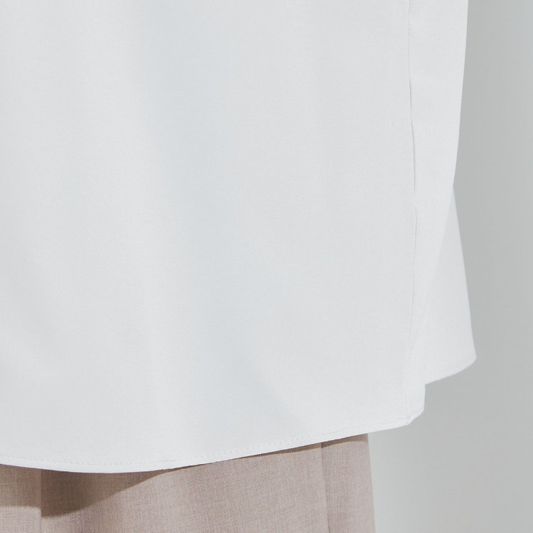 スーツセレクト 【SUIT SELECT×Samantha Thavasa】【長袖】前後2WAYボウタイブラウス/ベージュ/「ウォッシャブル可能」「2WAYストレッチ」「防シワ」「UV加工」「接触冷感」「透け軽減」 茶淡色