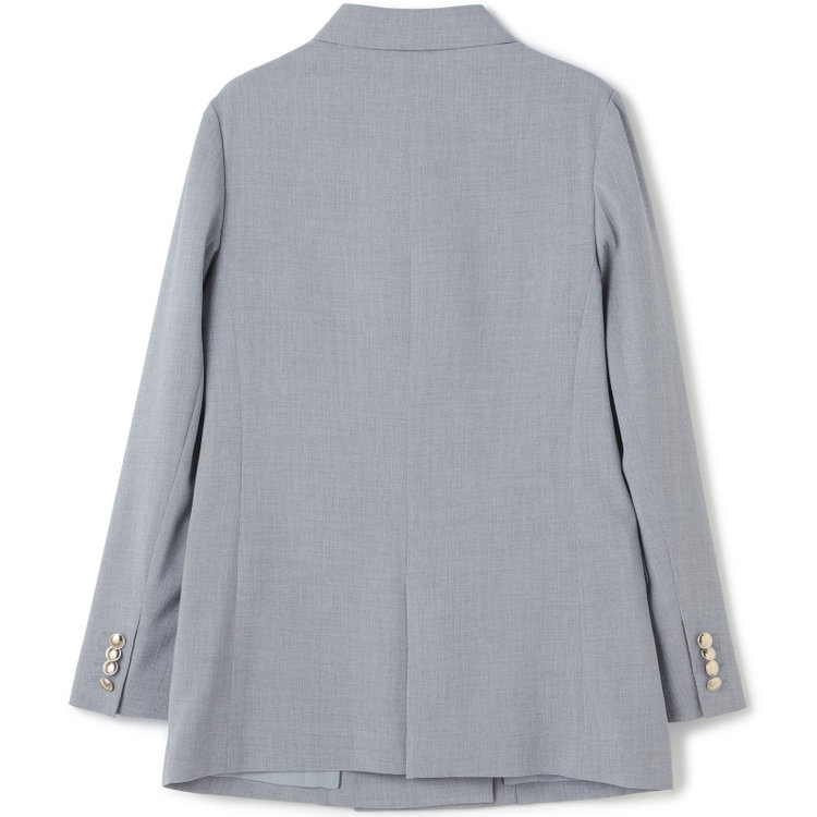 シルバーライン 【SL】【春夏】6釦2掛けダブルジャケット/グレー/ウォッシャブル/Naturemier グレー淡色