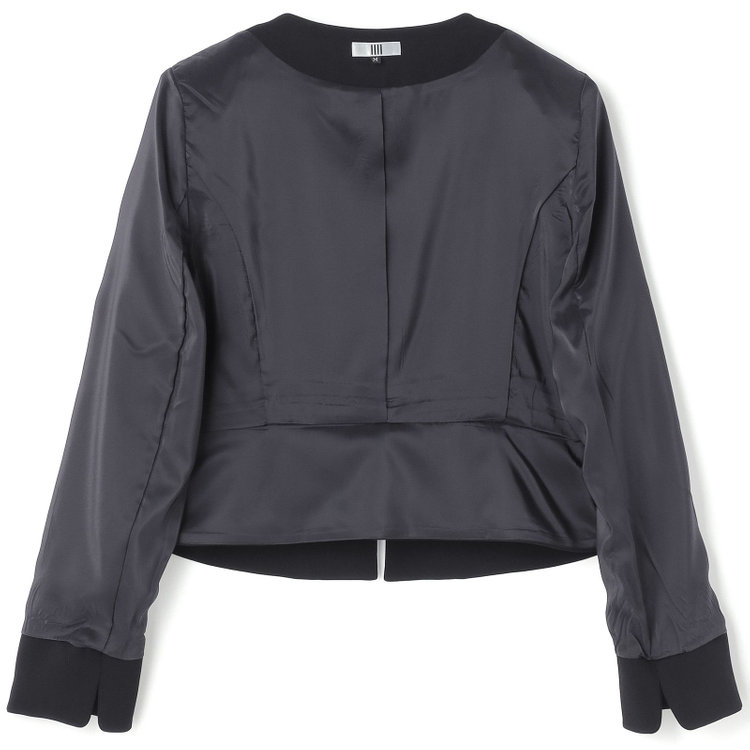 ソノタ 【SL】【年間】ノーカラー前開きアンサンブルレディースフォーマル 黒