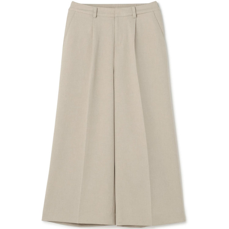 シルバーライン 【SL】【年間】ガウチョパンツ/ベージュ/ウォッシャブル 茶淡色