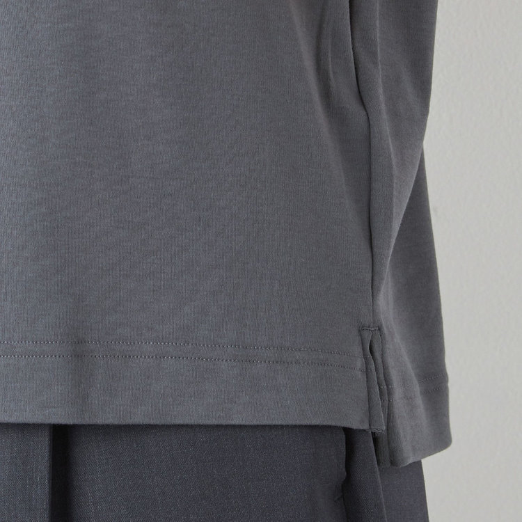 シルバーライン 【発送在庫あり】【スーツ屋が作った】BIZ Tシャツ/ダークグレー グレー濃色