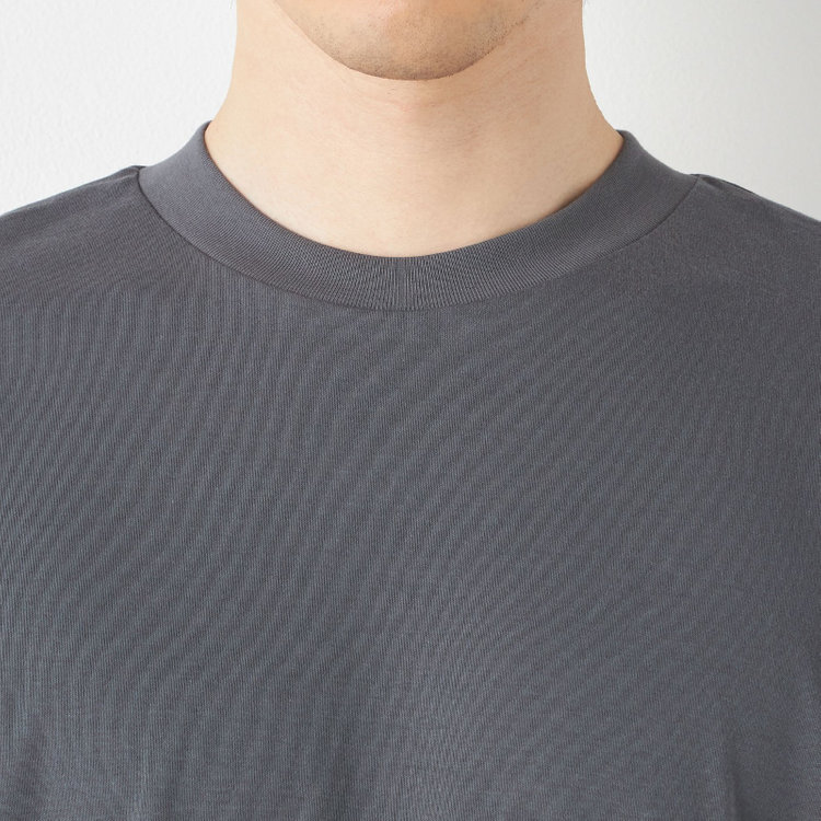 シルバーライン 【発送在庫あり】【スーツ屋が作った】BIZ Tシャツ/ダークグレー グレー濃色