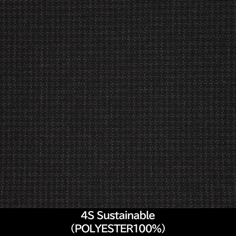 スーツセレクト 【日本製】【MEN'S】【パターンオーダー】【SLIM TAPERED】【春夏】スーツ/ブラウン＆ブラック×ハウンドトゥース/4S Sustainable (POLYESTER100%) 茶濃色