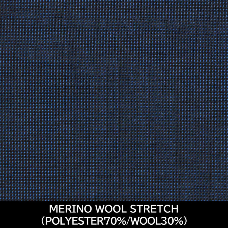スーツセレクト 【日本製】【MEN'S】【パターンオーダー】【CLASSICO TAPERED S】【春夏】スーツ/ネイビー/MERINO WOOL STRETCH (POLYESTER70% WOOL30%) ネイビー系(紺)