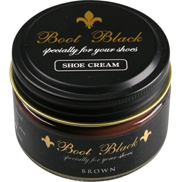 スーツセレクト 【Boot Black】ツヤ革専用クリーム【ブラウン/BROWN】 茶中間