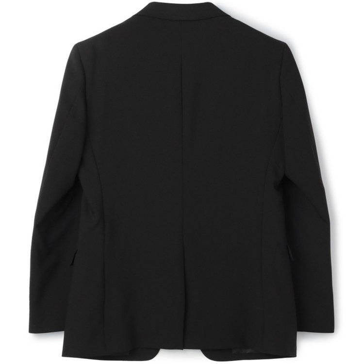 SUIT SELECT　アウトレット 【WEB限定/OUTLET】B級品スーツ【KSW】【年間】2釦シングルスーツ 0タック/ブラック/ A4サイズ ※裾直し済等 BLD2403-27_T 股下74cmシングル仕上げ 黒