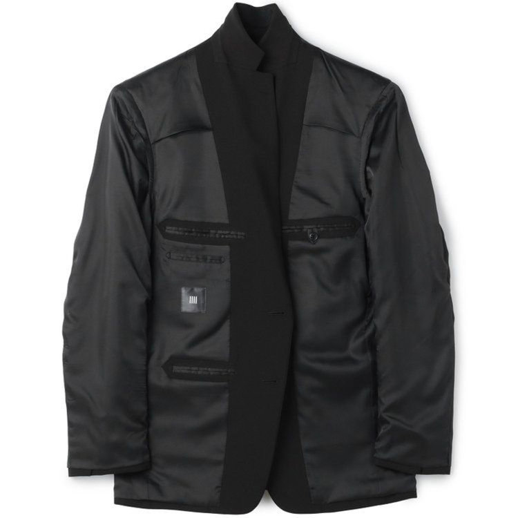 SUIT SELECT　アウトレット 【WEB限定/OUTLET】B級品スーツ【KSW】【年間】2釦シングルスーツ 0タック/ブラック/ A4サイズ ※裾直し済等 BLD2403-27_T 股下74cmシングル仕上げ 黒