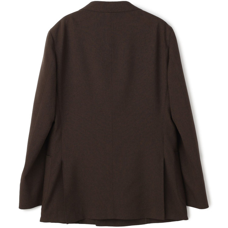 シルバーライン 【RBC】【春夏】6釦2掛けダブルジャケット/ブラウン/パッチポケット/4S SUSTAINABILITY&ECOLOGY FABRIC 茶中間