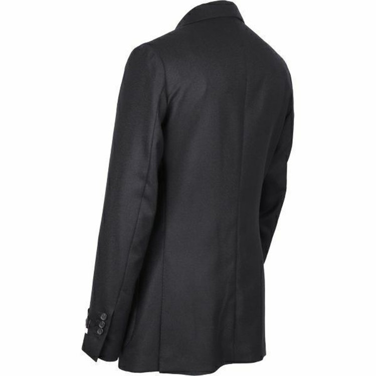 スーツセレクト 【WEB限定/OUTLET】【CLASSICO TAPERED】【秋冬】2釦ジャケット/ブラック/パッチポケット/NEW ZEALAND WOOL MIX ブラック系(黒)