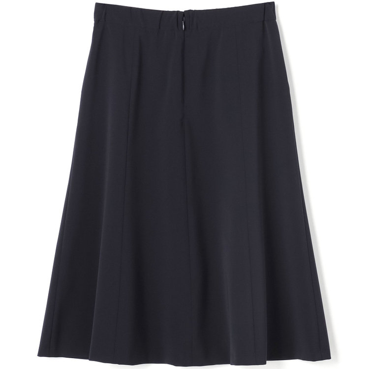 シルバーライン 【SL】【年間】セミフレアスカート/ネイビー/ウォッシャブル 紺中間