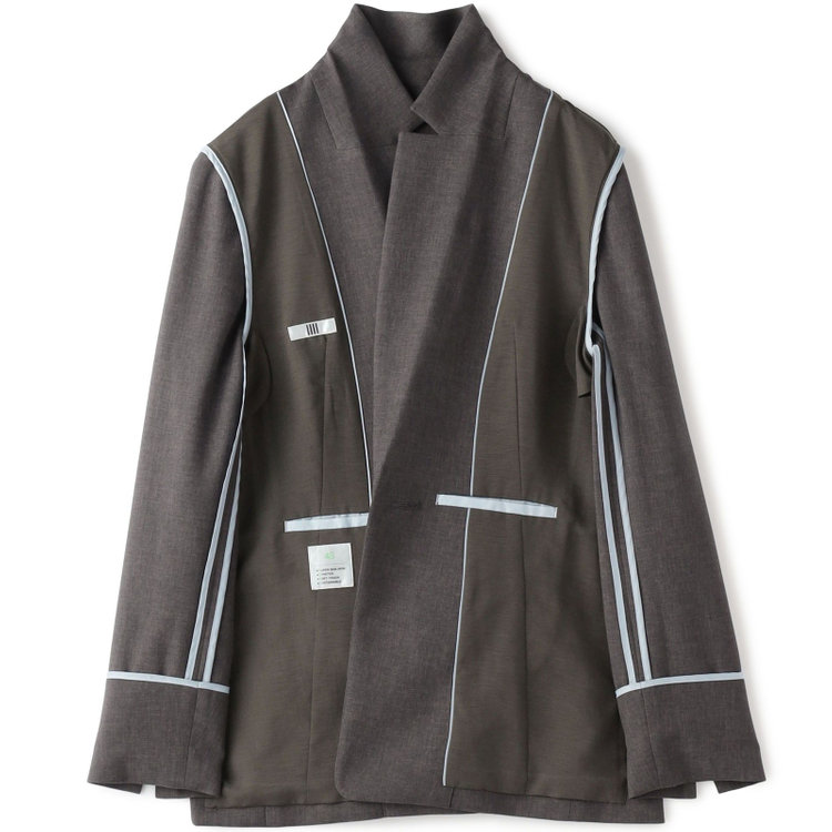 シルバーライン 【SILVER LINE】【年間】1釦シングルパンツスーツ/グレー/ウォッシャブル/Naturemier/4S SUSTAINABILITY&ECOLOGY FABRIC/※パンツ裾上げ済仕様 グレー中間