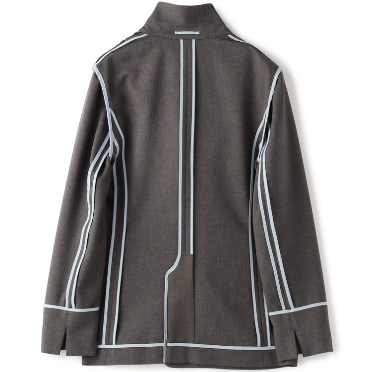 シルバーライン 【SILVER LINE】【年間】1釦シングルパンツスーツ/グレー/ウォッシャブル/Naturemier/4S SUSTAINABILITY&ECOLOGY FABRIC/※パンツ裾上げ済仕様 グレー中間