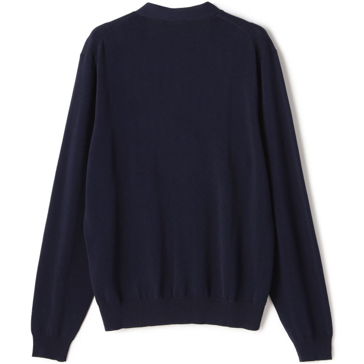 スーツセレクト 【RBC】【春夏】コットンレーヨンニットカーディガン/ネイビー 紺中間