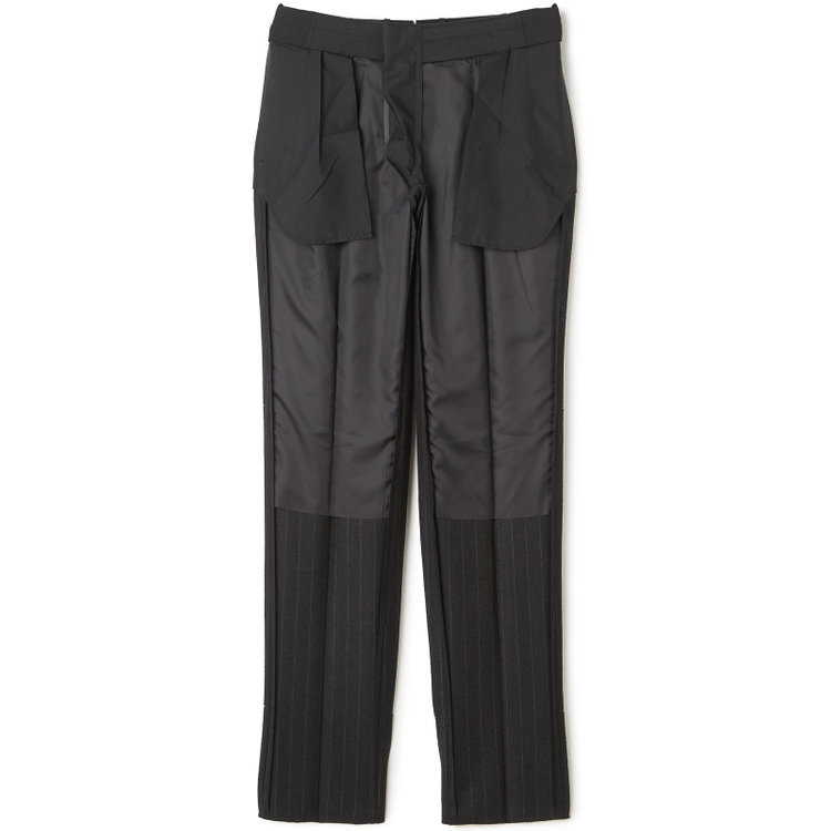 シルバーライン 【CLASSICO TAPERED】【秋冬】3釦段返りシングルスーツ 2タック/ダークグレー×ストライプ/ウエストムーブ/MARZOTTO/※裾上げ必要 グレー濃色