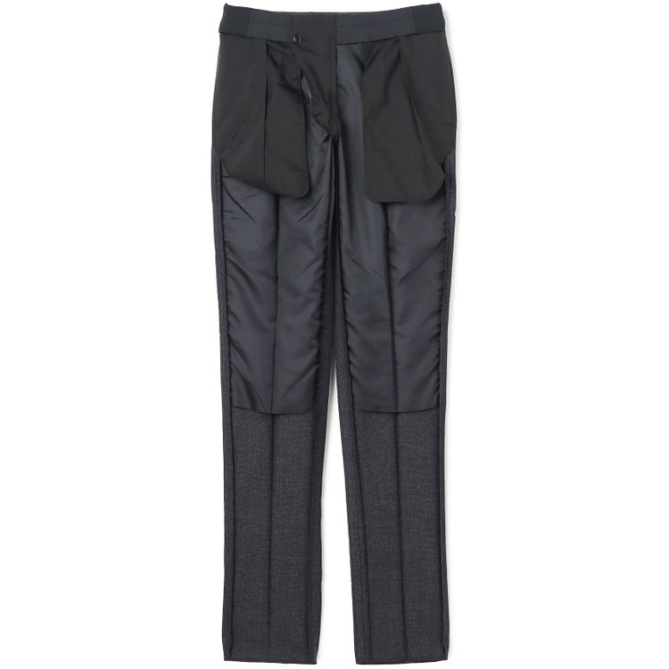 シルバーライン 【発送在庫あり】【CLASSICO TAPERED】【秋冬】2釦シングルスーツ 1タック/グレー/Ermenegildo Zegna LOOP woven in italy/※裾上げ必要 グレー濃色