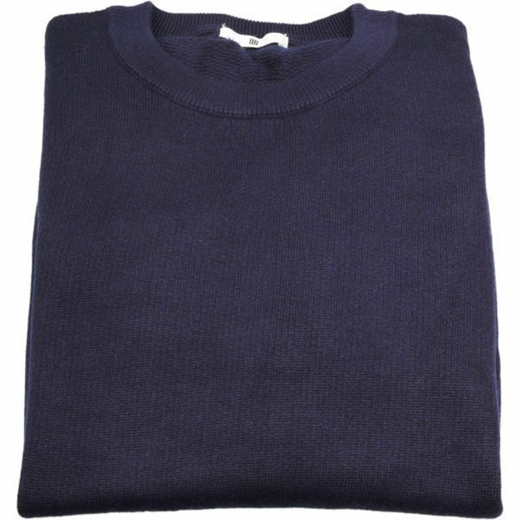ブラックライン 【WEB限定/OUTLET】【SL】【秋冬】クルーネックニットセーター/ネイビー ネイビー系(紺)