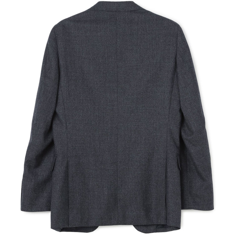 シルバーライン 【発送在庫あり】【CLASSICO TAPERED】【秋冬】2釦シングルスーツ 1タック/グレー/Ermenegildo Zegna LOOP woven in italy/※裾上げ必要 グレー濃色