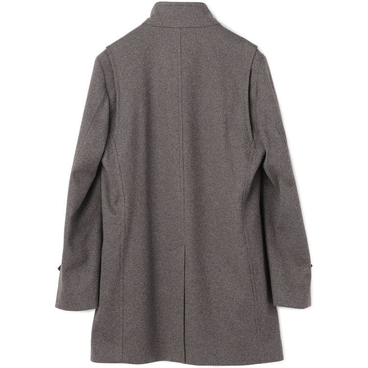 ブラックライン 【BL】ショートスタンドコート/グレー 茶濃色