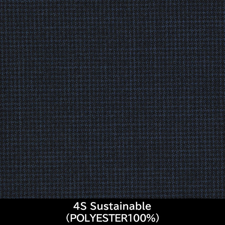 スーツセレクト 【日本製】【MEN'S】【パターンオーダー】【KSW】【春夏】スーツ/ネイビー/4S Sustainable (POLYESTER100%) ネイビー系(紺)