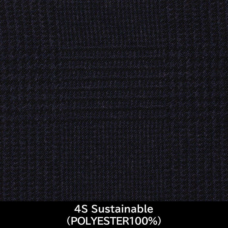 スーツセレクト 【日本製】【WOMEN'S】【パターンオーダー】【RELAX TAPERED】【秋冬】スーツ/ネイビー×チェック/4S Sustainable (POLYESTER100%) ネイビー系(紺)