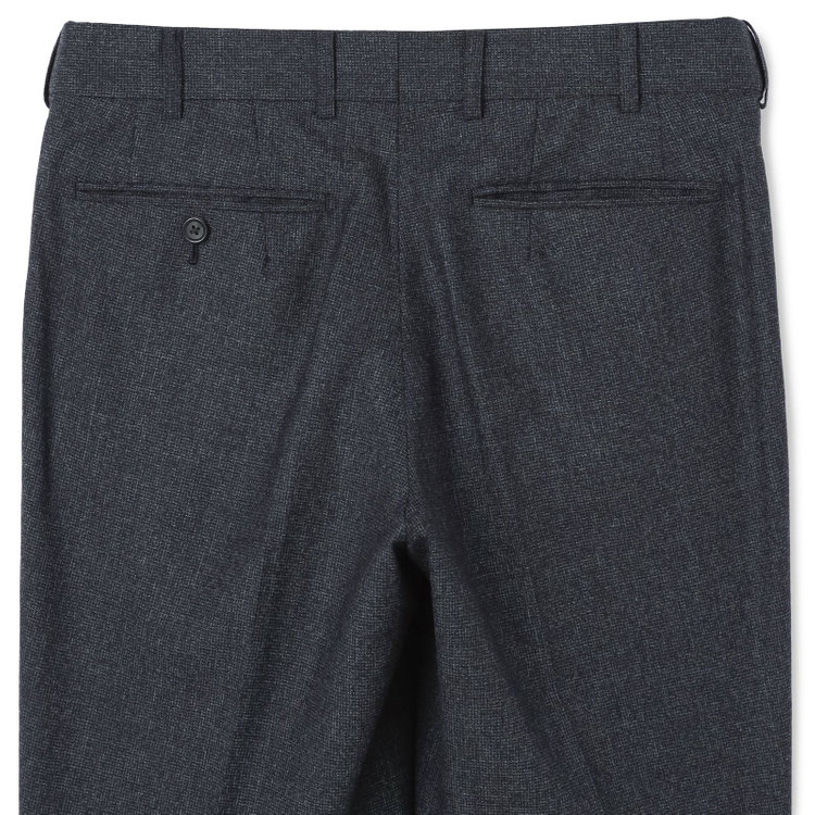 シルバーライン 【発送在庫あり】【CLASSICO TAPERED】【秋冬】2釦シングルスーツ 1タック/グレー/Ermenegildo Zegna LOOP woven in italy/※裾上げ必要 グレー濃色