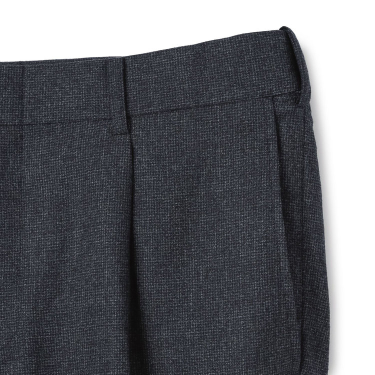 シルバーライン 【発送在庫あり】【CLASSICO TAPERED】【秋冬】2釦シングルスーツ 1タック/グレー/Ermenegildo Zegna LOOP woven in italy/※裾上げ必要 グレー濃色