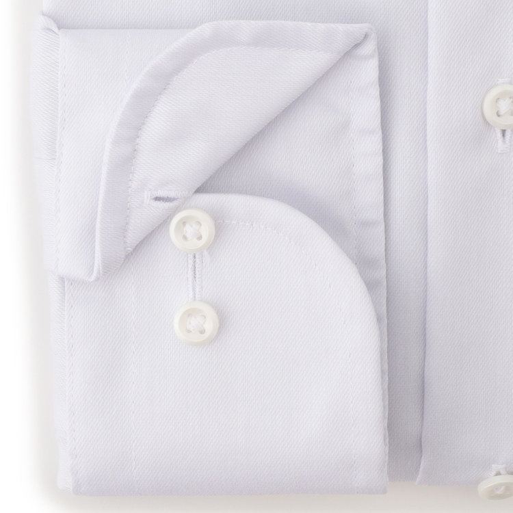 シルバーライン 【発送在庫あり】【SILVER LINE】【形態安定】ワイドカラーワイシャツ/アイスグレー グレー中間