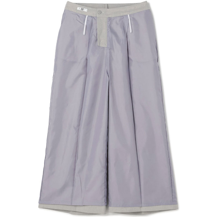 シルバーライン 【SL】【年間】ガウチョパンツ/グレー/ウォッシャブル グレー中間